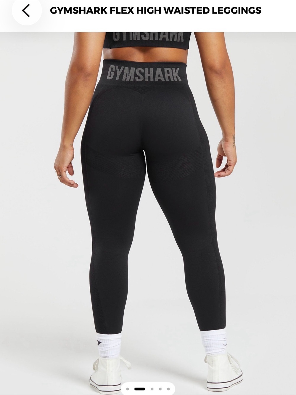 Gymshark Black Flex high waisted Leggings